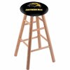Holland Bar Stool Co Oak Counter Stool, Natural Finish, Southern Miss Seat RC24OSNat